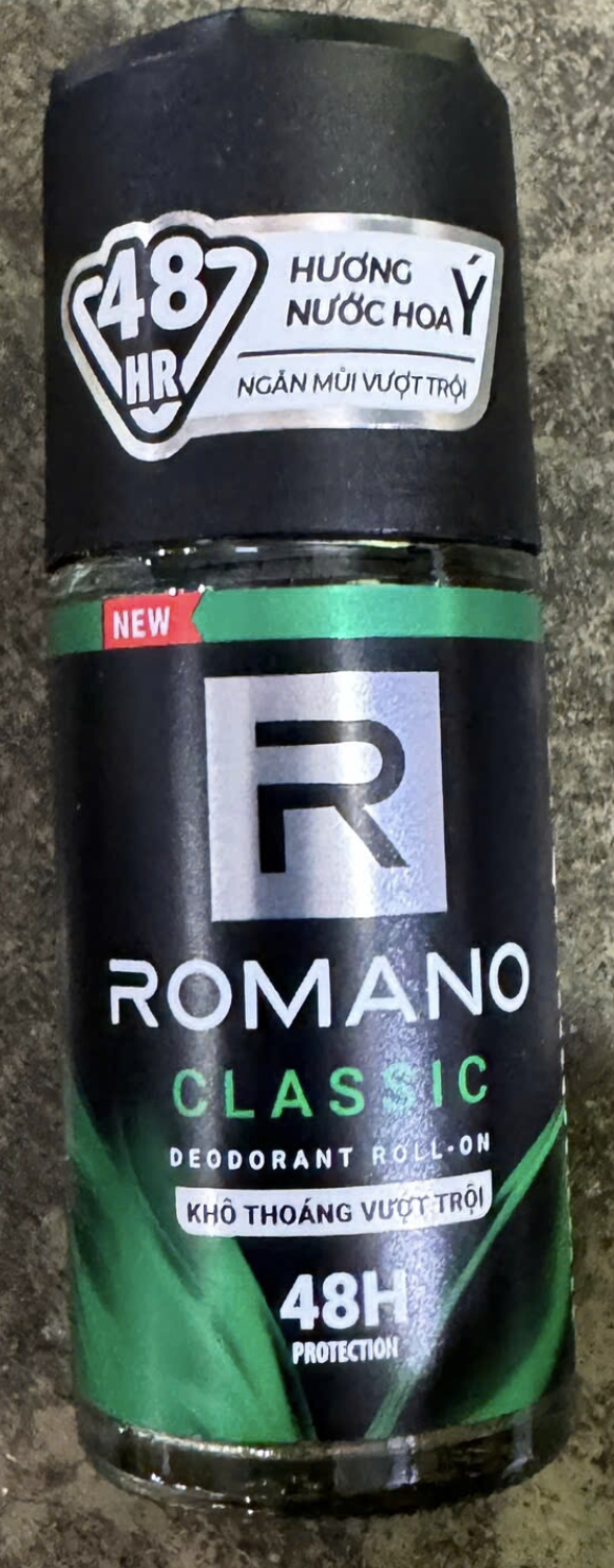 Năng khử mùi Romano 50ml